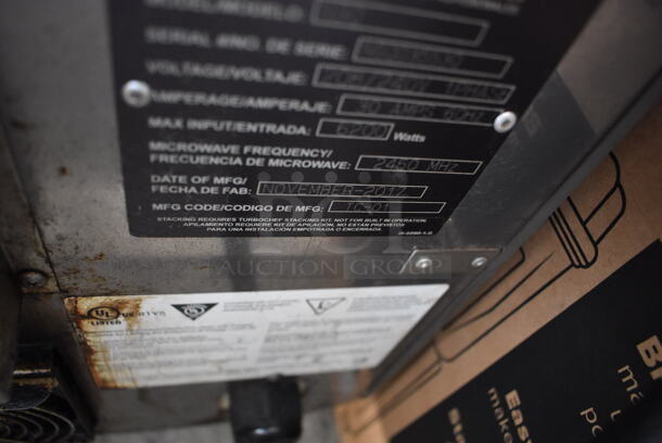 2017 Turbochef NGO Metal Commercial Countertop Electric Powered Rapid Cook Oven. 208/240 Volts, 1 Phase. - Image 6 of 6