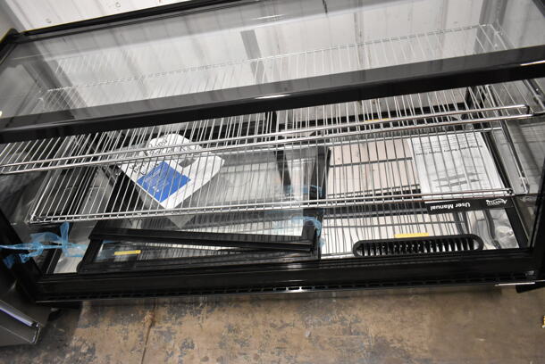 BRAND NEW SCRATCH AND DENT! Avantco 360BCSS48HCB Metal Commercial Countertop Self-Serve Refrigerated Bakery Display Case with LED Lighting. Front Glass Is Missing. 115 Volts, 1 Phase. Tested and Powers On But Does Not Get Cold - Image 4 of 5
