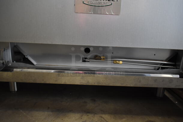 BRAND NEW SCRATCH AND DENT! 2023 Mainstreet 541E60N Stainless Steel Commercial Natural Gas Powered 10 Burner Range w/ 2 Ovens, Over Shelf and Back Splash. Stock Picture Used For Gallery. 360,000 BTU. - Image 8 of 12