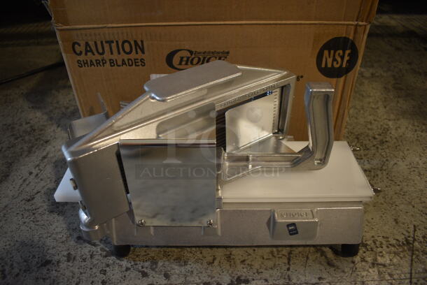 BRAND NEW IN BOX! Choice Metal Commercial Countertop Tomato Slicer. 15x8x8