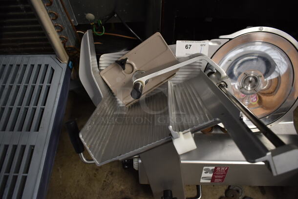 2011 Bizerba GSP HD Stainless Steel Commercial Countertop Automatic Meat Slicer. 120 Volts, 1 Phase. Tested and Working! - Image 3 of 9