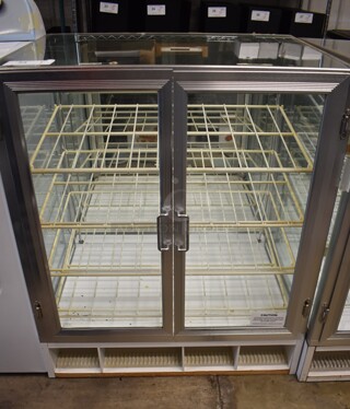 Metal Commercial Dry Bakery Display Case Merchandiser. 31x25x36