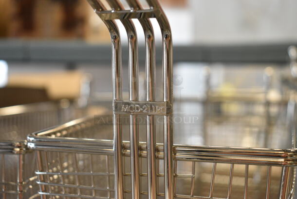 6 BRAND NEW SCRATCH AND DENT! Metal Fry Baskets. Includes 5.5x20.5x12, 5x20.5x12. 6 Times Your Bid!  - Image 12 of 12