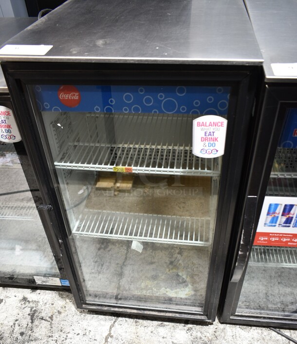 True GDM-06-LD Metal Commercial Mini Cooler Merchandiser. 115 Volts, 1 Phase. Tested and Working! - Image 1 of 3