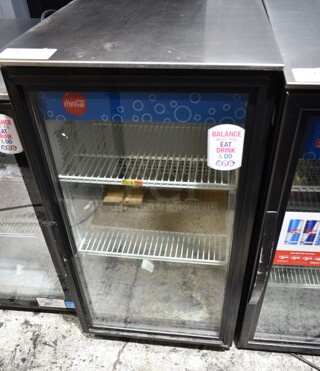 True GDM-06-LD Metal Commercial Mini Cooler Merchandiser. 115 Volts, 1 Phase. Tested and Working!