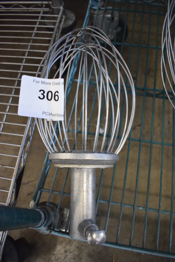 Hobart Legacy Metal Commercial Whisk Attachment for Mixer. 6x6x13