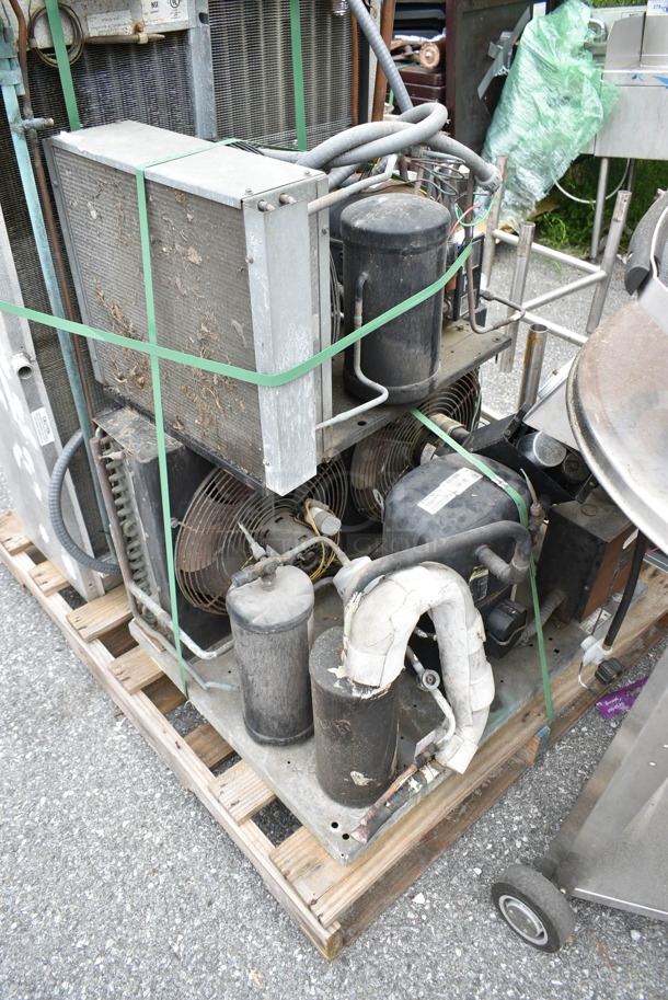 PALLET LOT OF 4 Items; Rusell AA28-106B-DE 208-5230 Volt, 1 Phase Evaporator Fan, Copeland RST70C1E-TA5-959 208/230 Volts 1 Phase Compressor and Tecumseh AV195ET-037-J7 208-230 Volt, 1 Phase Compressor. 4 Times Your Bid! - Image 3 of 9