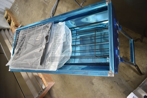BRAND NEW SCRATCH AND DENT! Metal Portable Folding Charcoal BBQ Grill - Image 3 of 10