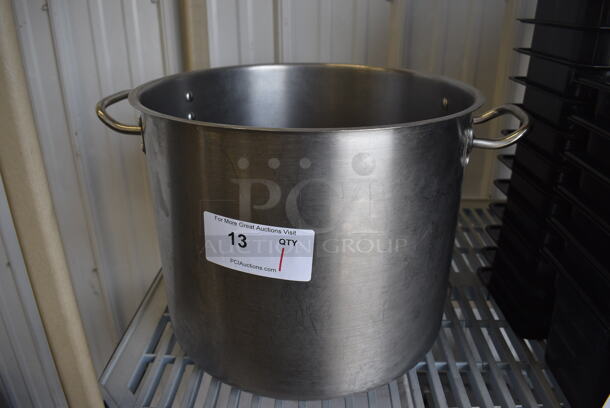Metal Stock Pot. 19x15x12