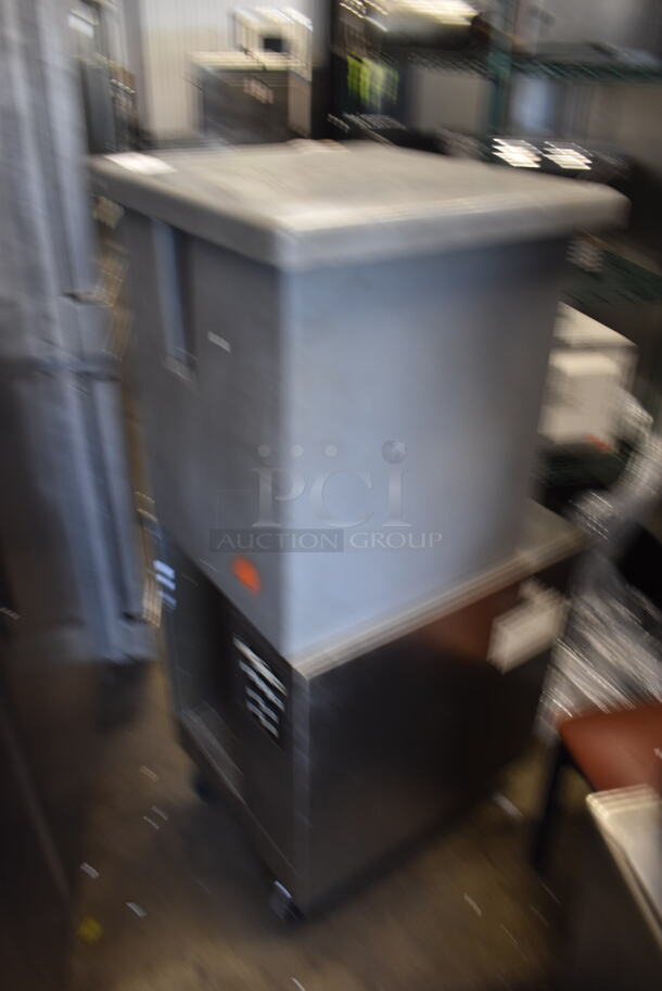 2011 Frymaster BKSBDSS Commercial Stainless Steel French Fry Dispenser Fryer On Commercial Casters. 120V Tested and Working! - Image 3 of 5