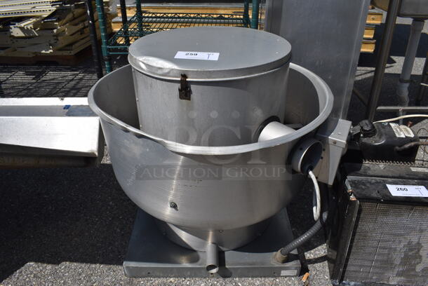 CaptiveAire Model DU30HFA Metal Commercial Rooftop Mushroom Exhaust Fan. 115 Volts, 1 Phase. 27x27x26 - Image 1 of 7