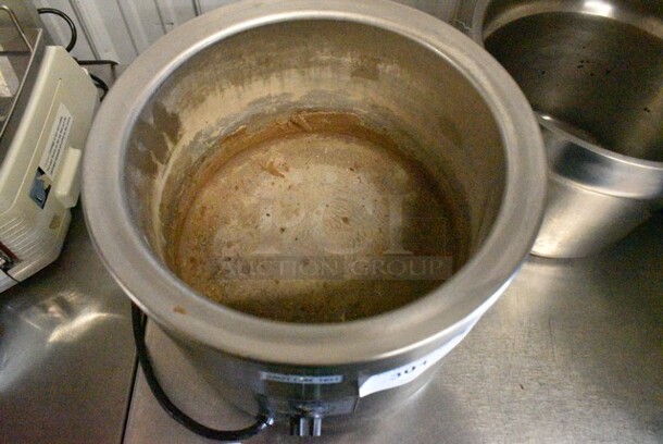 Adcraft FW-1200WR Stainless Steel Commercial Countertop Soup Kettle Food Warmer. 120 Volts, 1 Phase. Tested and Working! - Image 5 of 7
