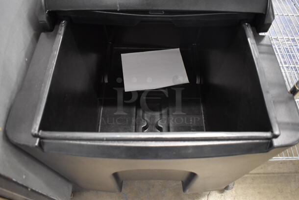 BRAND NEW! Choice Black Poly Insulated Ice Bin on Commercial Casters. 23x32x29 - Image 4 of 6