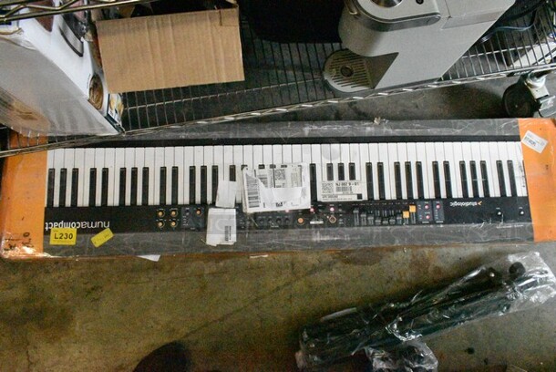 3 Various Items Including Focus 59" Photo/Video Tripod Kit, Studiologic Numa Compact 88 Key Keyboard. 3 Times Your Bid!  - Image 4 of 5