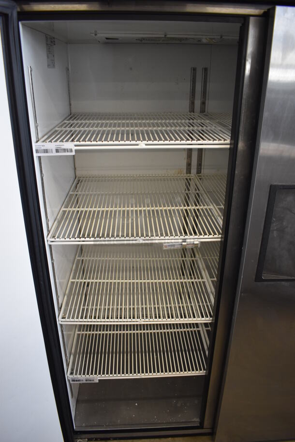 2015 True TG2R-2S Stainless Steel Commercial 2 Door Reach In Freezer w/ Poly Coated Racks. 115 Volts, 1 Phase. Tested and Working! - Image 4 of 6