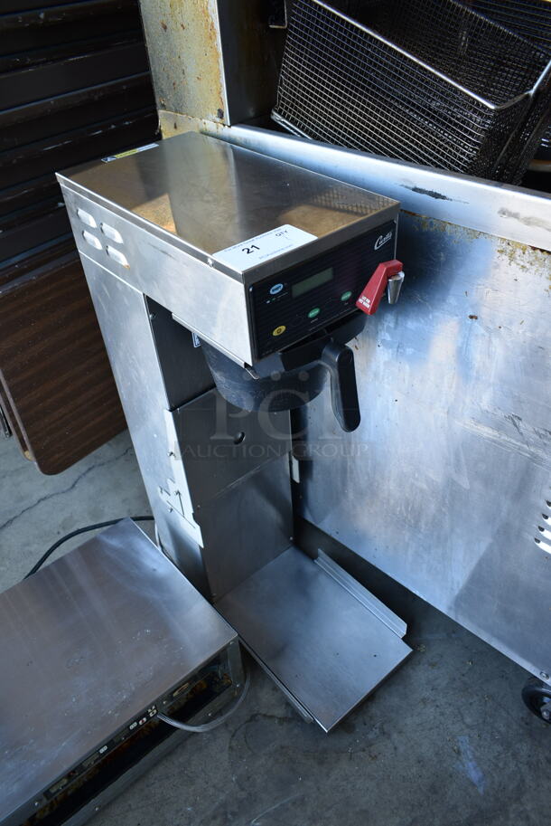 Curtis CB Stainless Steel Commercial Countertop Iced Tea Machine w/ Hot Water Dispenser and Poly Brew Basket. 120 Volts, 1 Phase. - Image 2 of 6