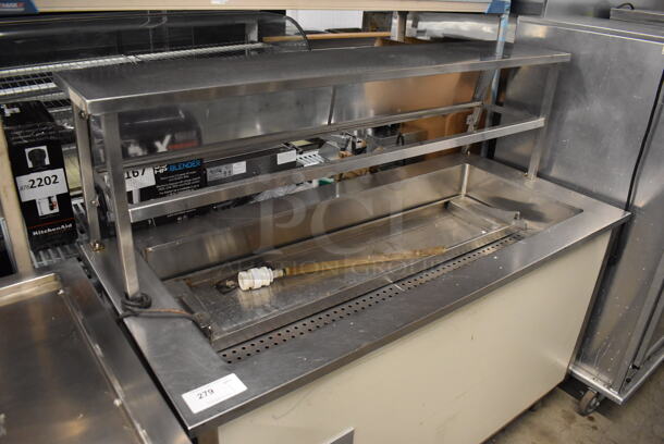 Stainless Steel Commercial Portable Buffet Station w/ Over Shelf on Commercial Casters. 208/240 Volts, 1 Phase. 60x28x53 - Image 2 of 6