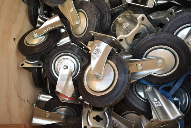 ALL ONE MONEY! Lot of 165 Commercial Casters.  - Image 4 of 6
