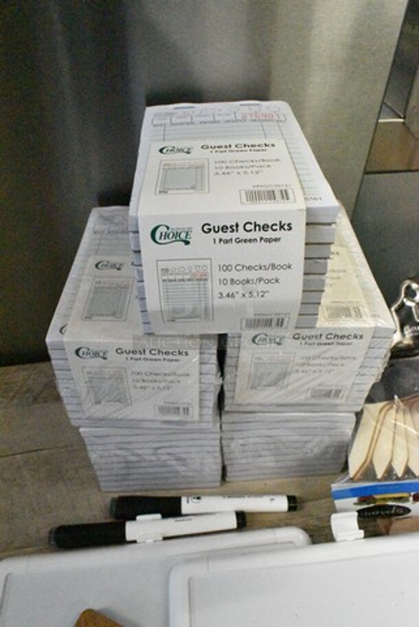ALL ONE MONEY! Lot of Various Items Including Clipboards, Guest Checks, Counterfeit Money Pens.  - Image 3 of 11