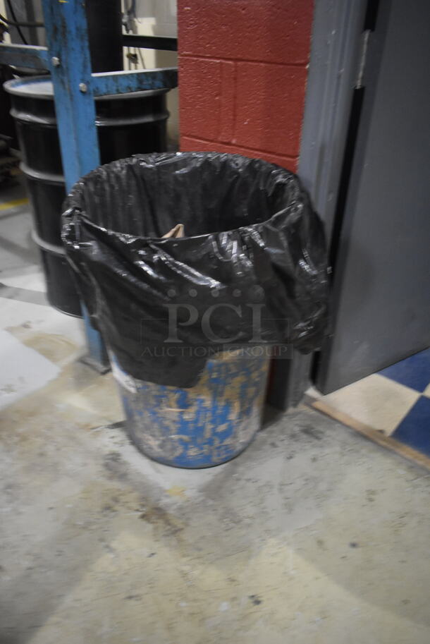 Blue Metal Tank / Barrel. - Image 3 of 3