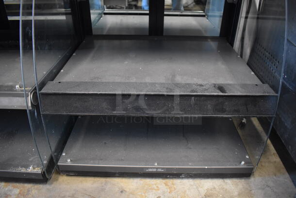 Metal Commercial Countertop Heated 2 Tier Display Case Merchandiser. 26x21x28.5. Cannot Test Due To Plug Style - Image 4 of 4