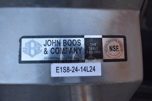 Stainless Steel Commercial Single Bay Sink w/ Left Side Drain Board, Faucet and Handles. 51x29x44. Bay 24x24x14 - Image 5 of 7