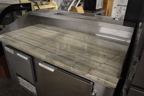 2017 Leader DR60 SC Stainless Steel Commercial Dough Retarder w/ Marble Countertop on Commercial Casters. 115 Volts, 1 Phase. 60.5x34x47. Tested and Working! - Image 4 of 8