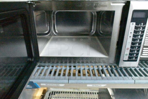 2018 Amana RCS10TS Stainless Steel Commercial Countertop Microwave Oven. 120 Volts 1 Phase.  - Image 3 of 5