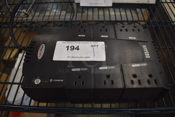 CyberPower 685AVR Uninterruptible Power Supply. 11x7x3