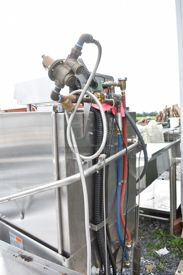 2019 Jackson TEMPSTAR Stainless Steel Commercial Pass Through Dishwasher. Goes GREAT w/ Lot 248! 208-230-460 Volts, 3 Phase.  - Image 10 of 12
