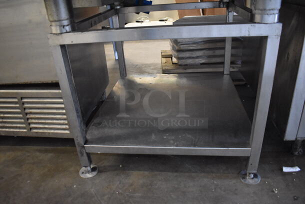 2015 Alto Shaam CTP10-10E Stainless Steel Commercial Electric Powered Combitherm Convection Oven on Stainless Steel Equipment Stand. 208-240 Volts, 3 Phase. 36x36x70 - Image 5 of 5