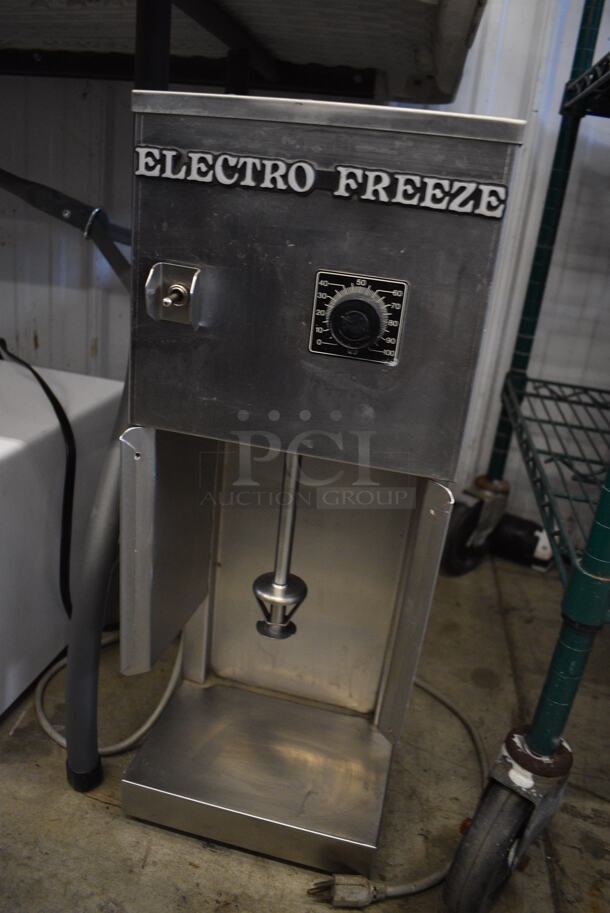 Electro Freeze Stainless Steel Commercial Countertop Drink Mixer. 115 Volts, 1 Phase. 9x10x24. Tested and Working! - Image 4 of 5