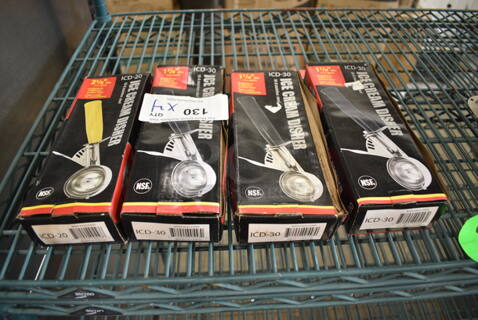4 BRAND NEW IN BOX! Dishers; Three ICD-30 and One ICD-20. 4 Times Your Bid!