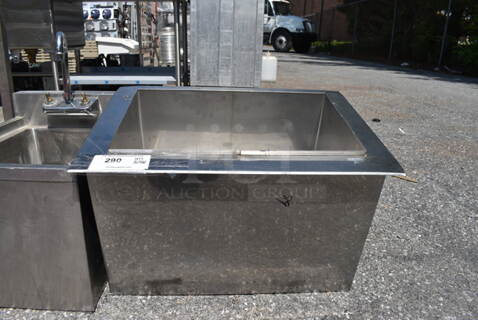 Commercial Stainless Steel Drop In Sink