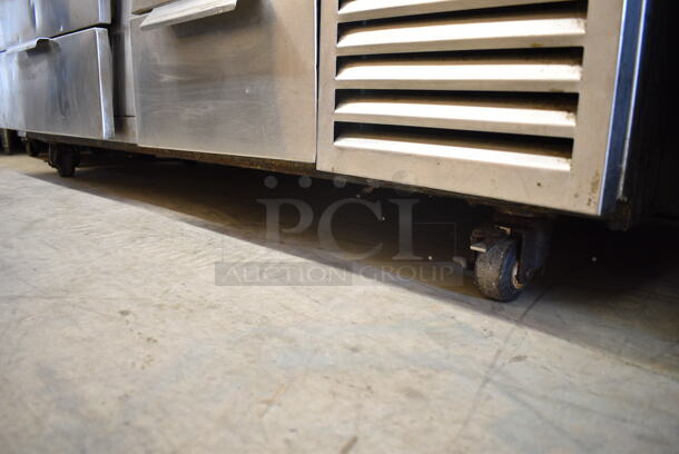 Randell 20078SCAM Stainless Steel 4 Drawer Chef Base on Commercial Casters. 115 Volts, 1 Phase. Tested and Working! - Image 2 of 7