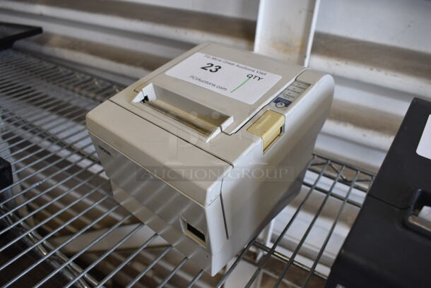 Epson Model M129C Receipt Printer. 6x8x6 - Image 2 of 4