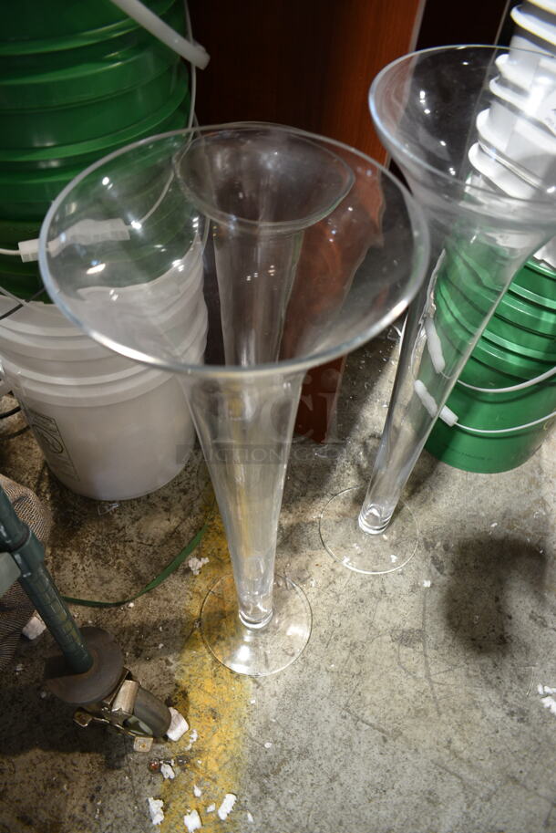 ALL ONE MONEY! Lot of 3 Floor Style Vases. - Image 2 of 3