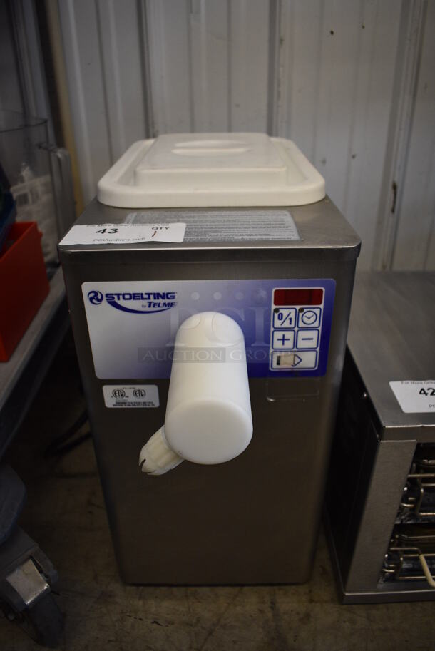 2013 Stoelting CW5-37b Stainless Steel Commercial Countertop Air Cooled Whipped Cream Dispenser. 115 Volts, 1 Phase. 10x23x19 - Image 1 of 7