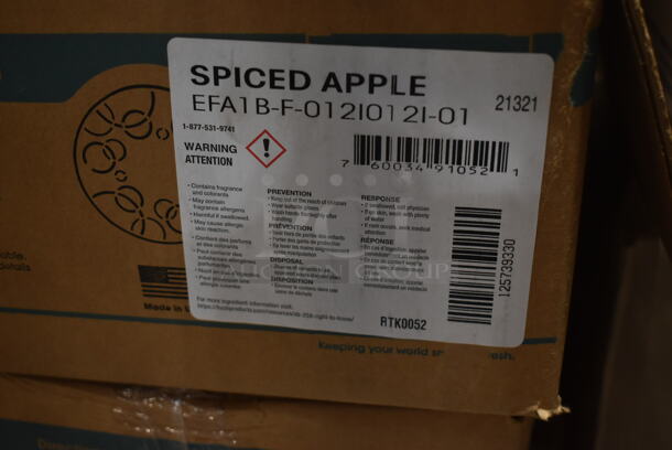 4 Boxes of 12 BRAND NEW IN BOX! Fresh Products Easy Fresh 2.0 Spiced Apple Air Freshener Refill Cover. 4 Times Your Bid! - Image 7 of 7