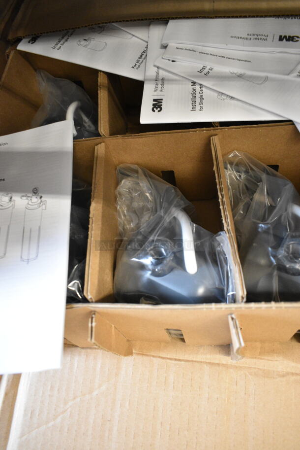 BRAND NEW SCRATCH AND DENT! Box of 11 3M Water Filtration Products 6213003 Filter Head - Image 3 of 5