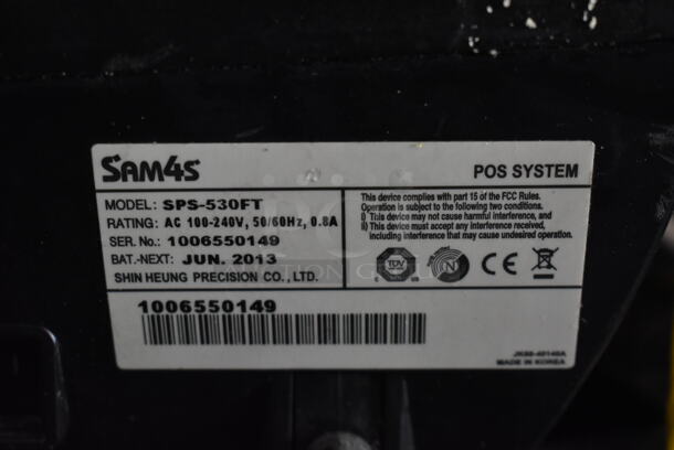 ALL ONE MONEY! Lot of Metal Cash Register w/ Insert and Menu Keyboard. - Image 8 of 8