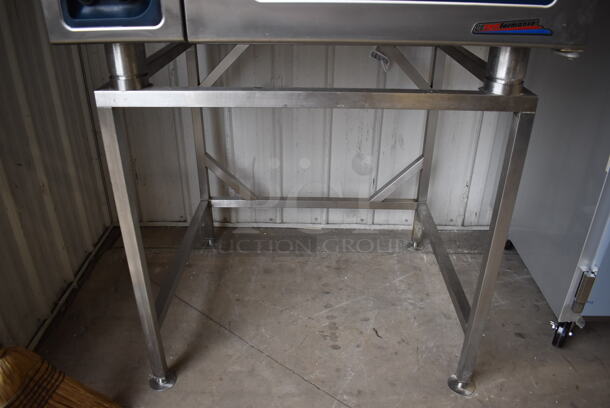 2016 Alto Shaam CTP7-20E Stainless Steel Commercial Electric Powered Combi Convection Oven on Commercial Equipment Stand. 208-240 Volts, 3 Phase. 43.5x40x75 - Image 3 of 8