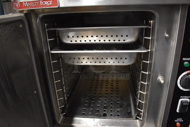 Market Forge TS-5E ENERGY STAR Stainless Steel Commercial Countertop Electric Powered Single Compartment Steam Cabinet. 24x27x30 - Image 6 of 8