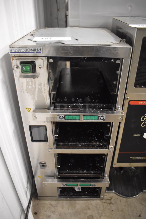 Prince Castle Stainless Steel Commercial Countertop Dedicated Holding Cabinet. 12x16x26. Tested and Working! - Image 1 of 4