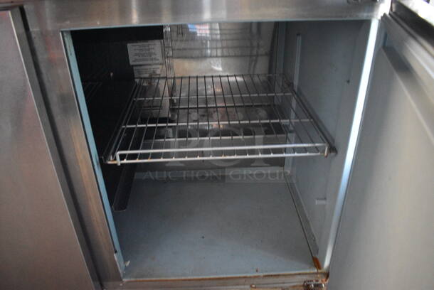 2017 Delfield Model 4472N-30M-M479 Stainless Steel Commercial Prep Table w/ Cutting Board on Commercial Casters. 115 Volts, 1 Phase. 72x32x37. Tested and Working! - Image 9 of 9