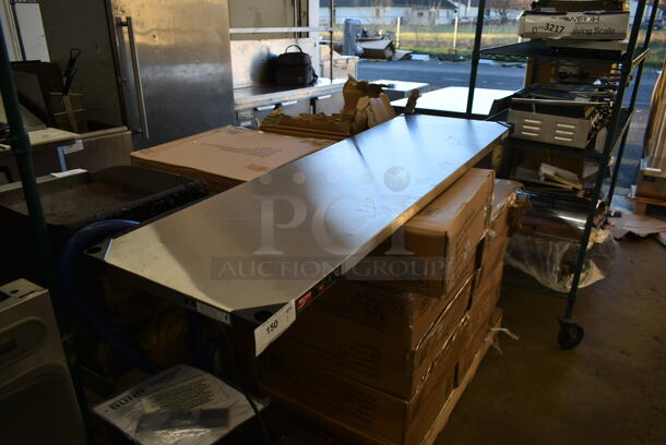 BRAND NEW SCRATCH AND DENT! 2023 Metro HS1860 Stainless Steel Commercial Warming Adjustable Shelf. 120 Volts, 1 Phase.  - Image 3 of 4
