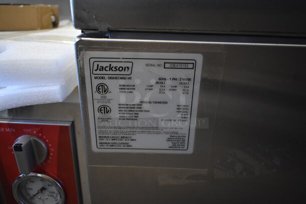 BRAND NEW SCRATCH AND DENT! 2023 Jackson DISHSTAR HT Stainless Steel Commercial Undercounter High Temperature Hi Temp Dishwasher. 208/230 Volts, 1 Phase.  - Image 3 of 6