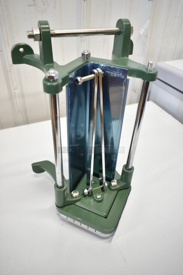 BRAND NEW SCRATCH AND DENT! Garde Metal Commercial Countertop Fry Cutter. Missing Arm. - Image 3 of 4