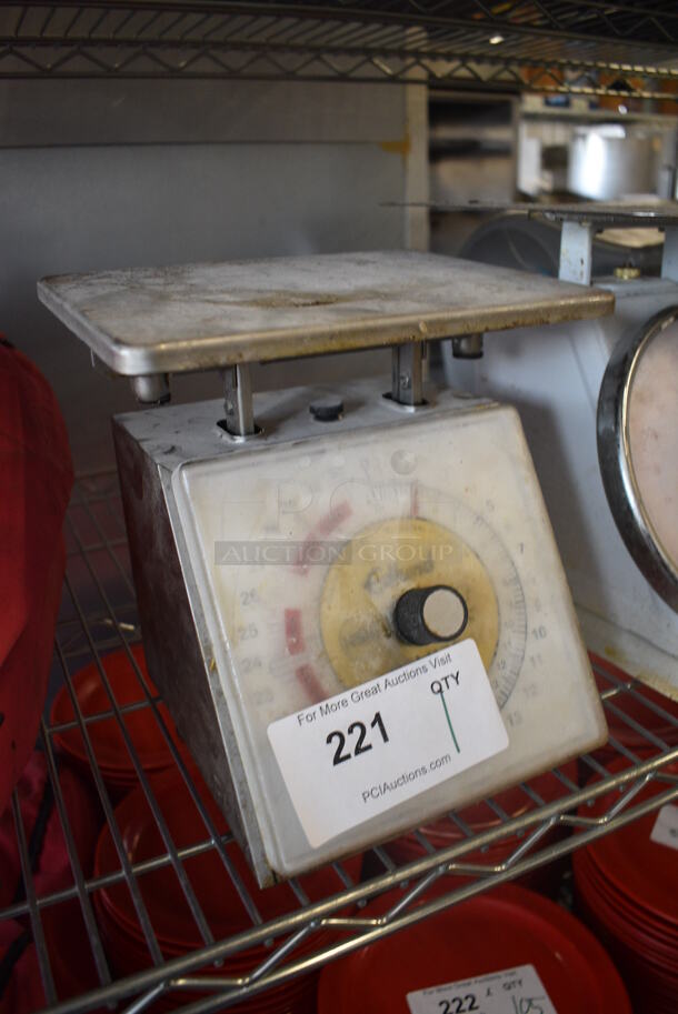 Edlund Metal Countertop Food Portioning Scale. 9x8x9 - Image 3 of 5