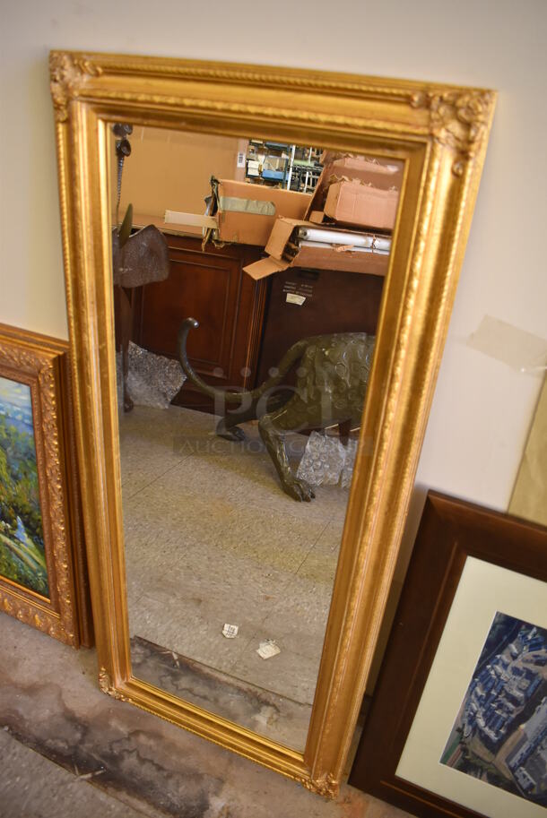 Framed Mirror.  - Image 2 of 6